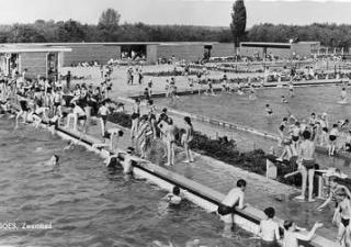 Het zwembad in 1970