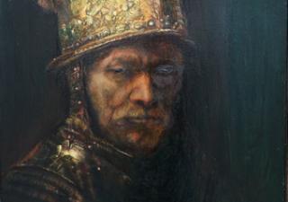 Piet / Mary Minnaard - 'De Man met de Gouden Helm Rembrandt'
