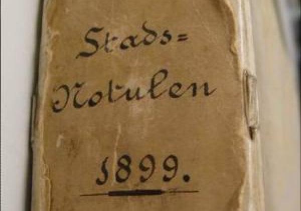 Stadsnotulen 1899