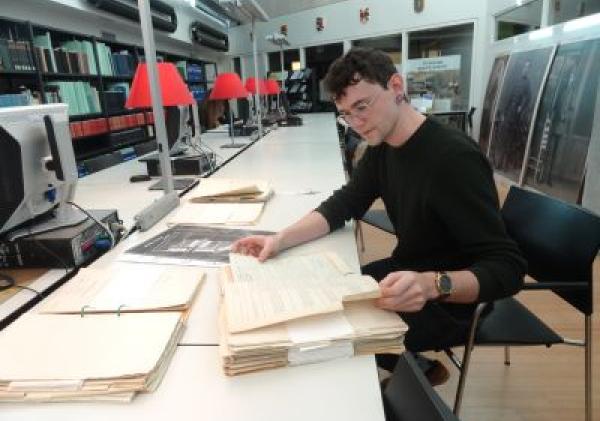 Stijn Hokke, derdejaars Scalda-student Bouwkunde en Infrastructuur