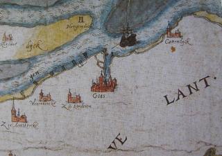 Kaart uit 1568