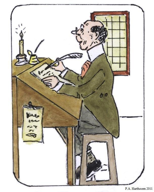 Notaris Levendale. Illustratie Paul Harthoorn 2011