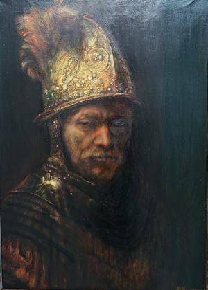 Piet / Mary Minnaard - 'De Man met de Gouden Helm Rembrandt'