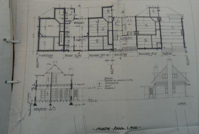 Plattegrond van de woningen