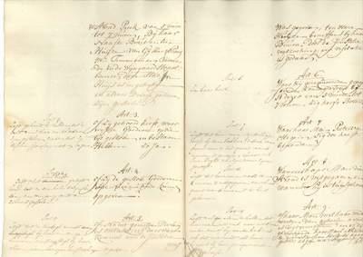 RAZE inv.nr. 1704: Getuigenissen en interrogatiën in criminele en civiele zaken, 1779-1800