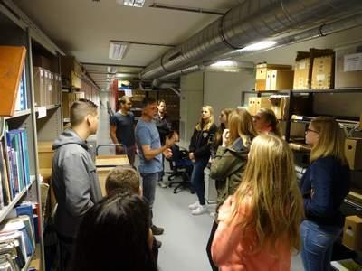 Rondleiding door de archiefbewaarplaats