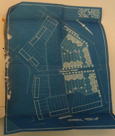Situatietekening van het bouwplan