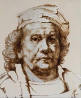 Yvonne de Kramer - 'Zelfportret Rembrandt'