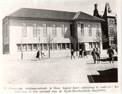 de geschiedenis van het gebouw, momenteel door o.a. KPN en Randstad Uitzendbureau in gebruik.