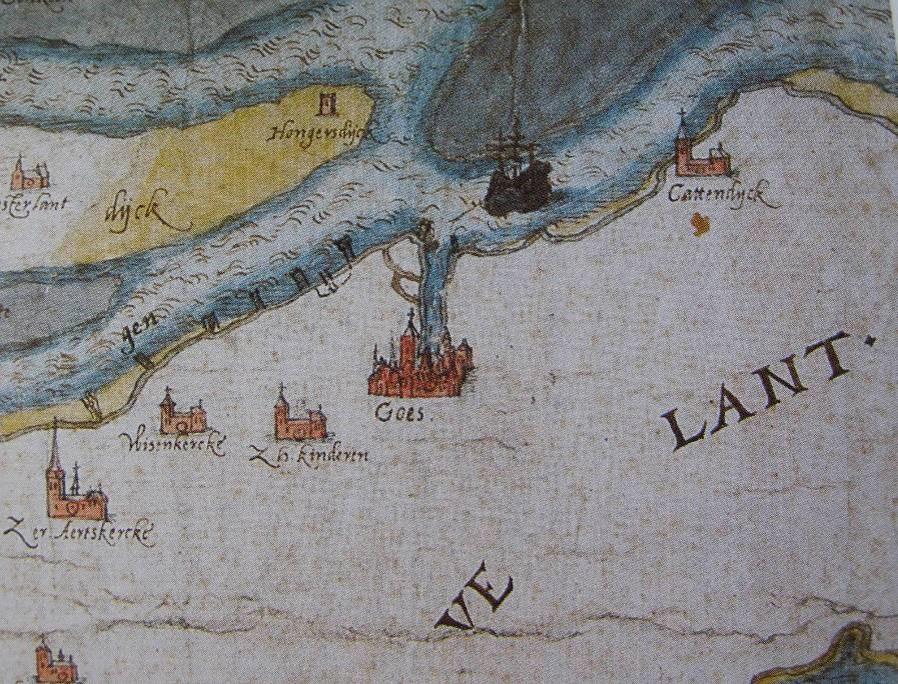 Kaart uit 1568