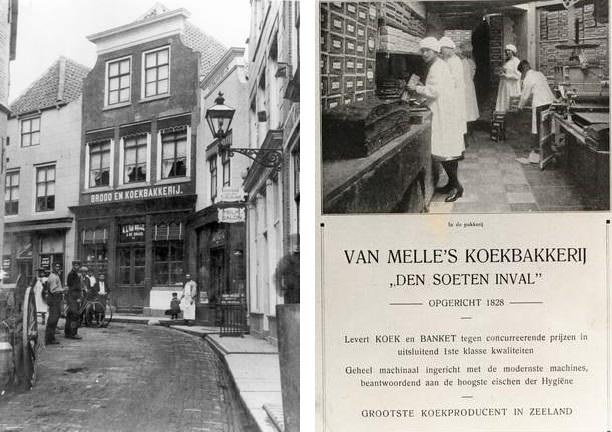 bakkerij en nieuwbericht met interieurfoto van de bakkerij