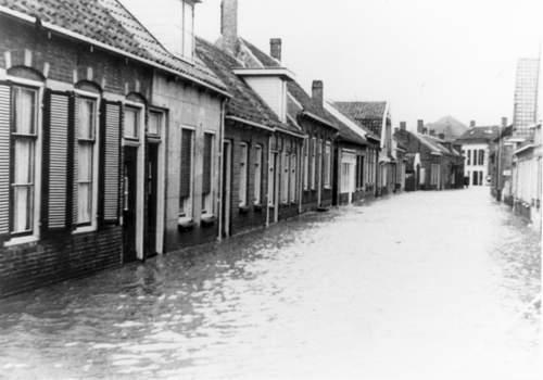 Ondergelopen straat