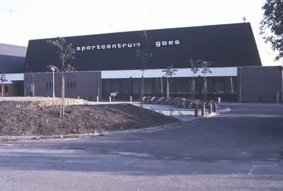 Vooraanzicht van Sportcentrum Goes