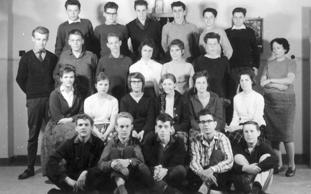 Klassenfoto uit 1961