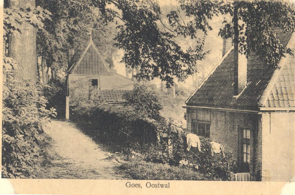 Huizen aan de Oostwal