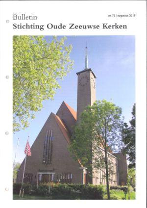 Kaft bulletin Stichting Oude Zeeuwse Kerken
