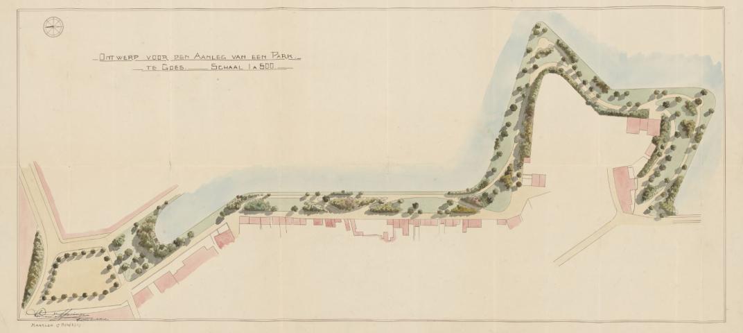 Ontwerp voor het stadspark