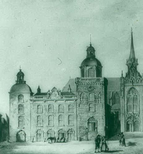 Stadhuis van Goes in 1848