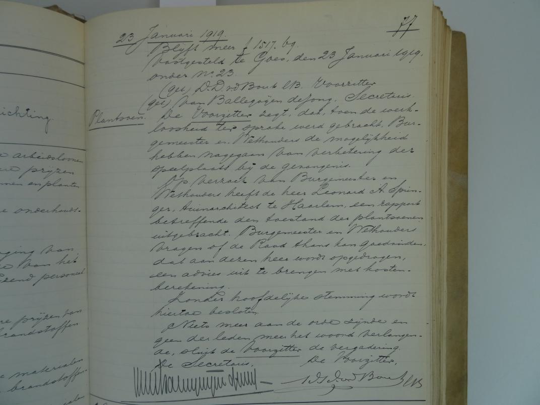 Pagina uit boek