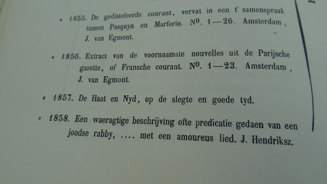 Detail van pagina in catalogus