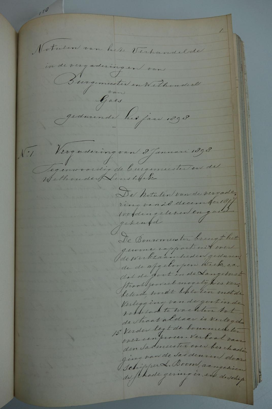 Notulen pagina