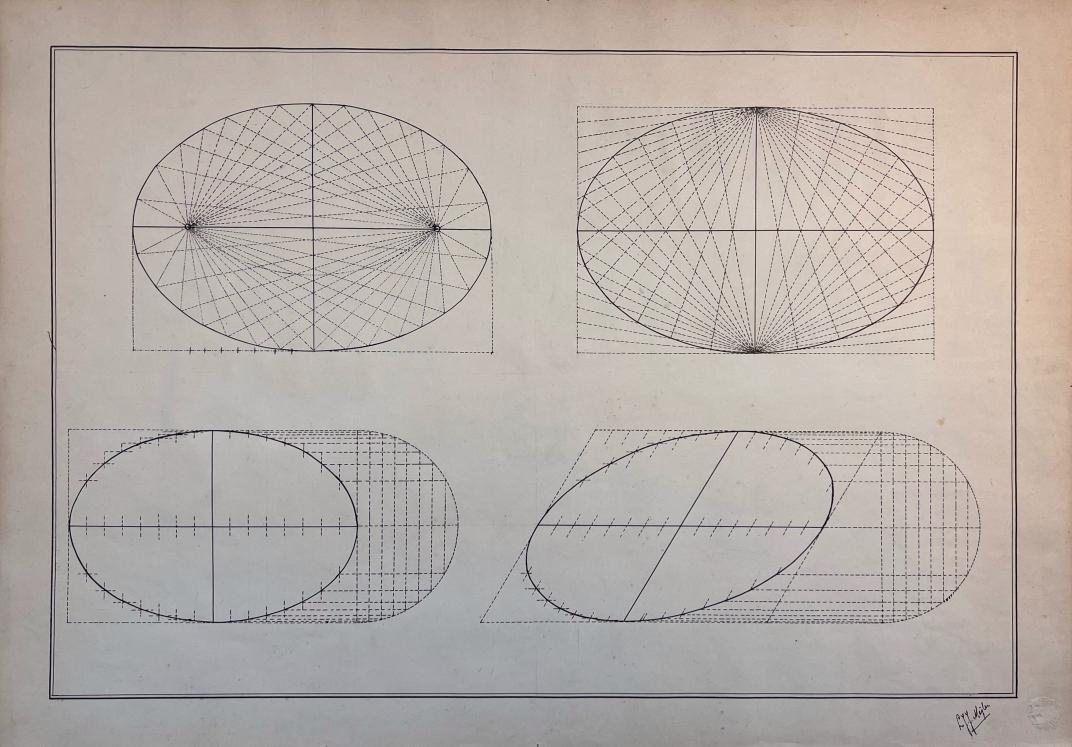 Tekening van L.J.J. Meijler