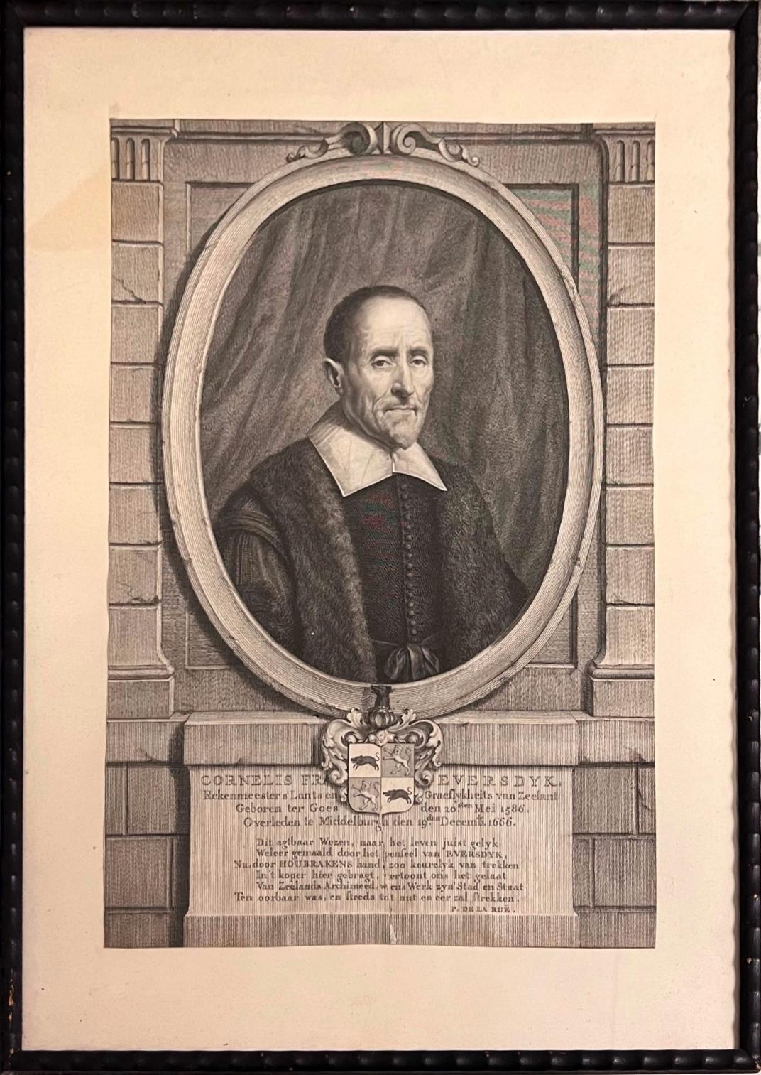 Ingelijst portret van Cornelis F. Eversdijk